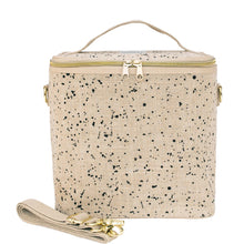 Load image into Gallery viewer, Tan Splattered Linen Large Cooler