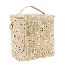 Load image into Gallery viewer, Tan Splattered Linen Large Cooler