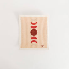 Load image into Gallery viewer, Swedish Dishcloth: Moon Cycle