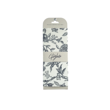 Load image into Gallery viewer, Black Floral Food Wrap Single Medium