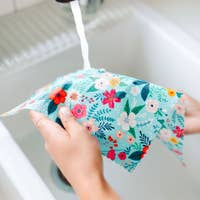 Load image into Gallery viewer, Spring Floral Food Wrap Set of 3