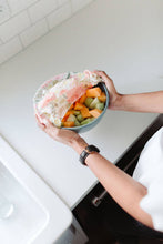 Load image into Gallery viewer, Pink Floral Food Wrap Set of 3