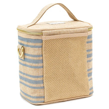 Load image into Gallery viewer, Small Blue Stripe Linen Cooler