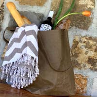 Load image into Gallery viewer, MARKET BAG- Reusable bag made from washable paper.